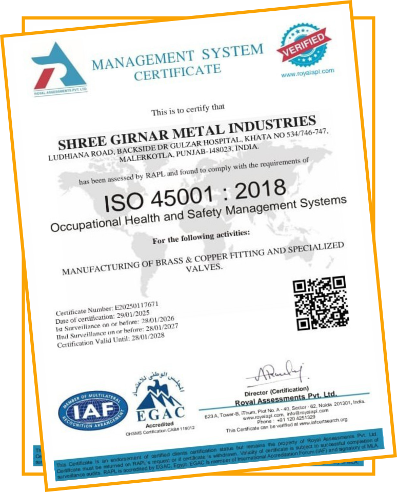 iso 45001-2018 certification